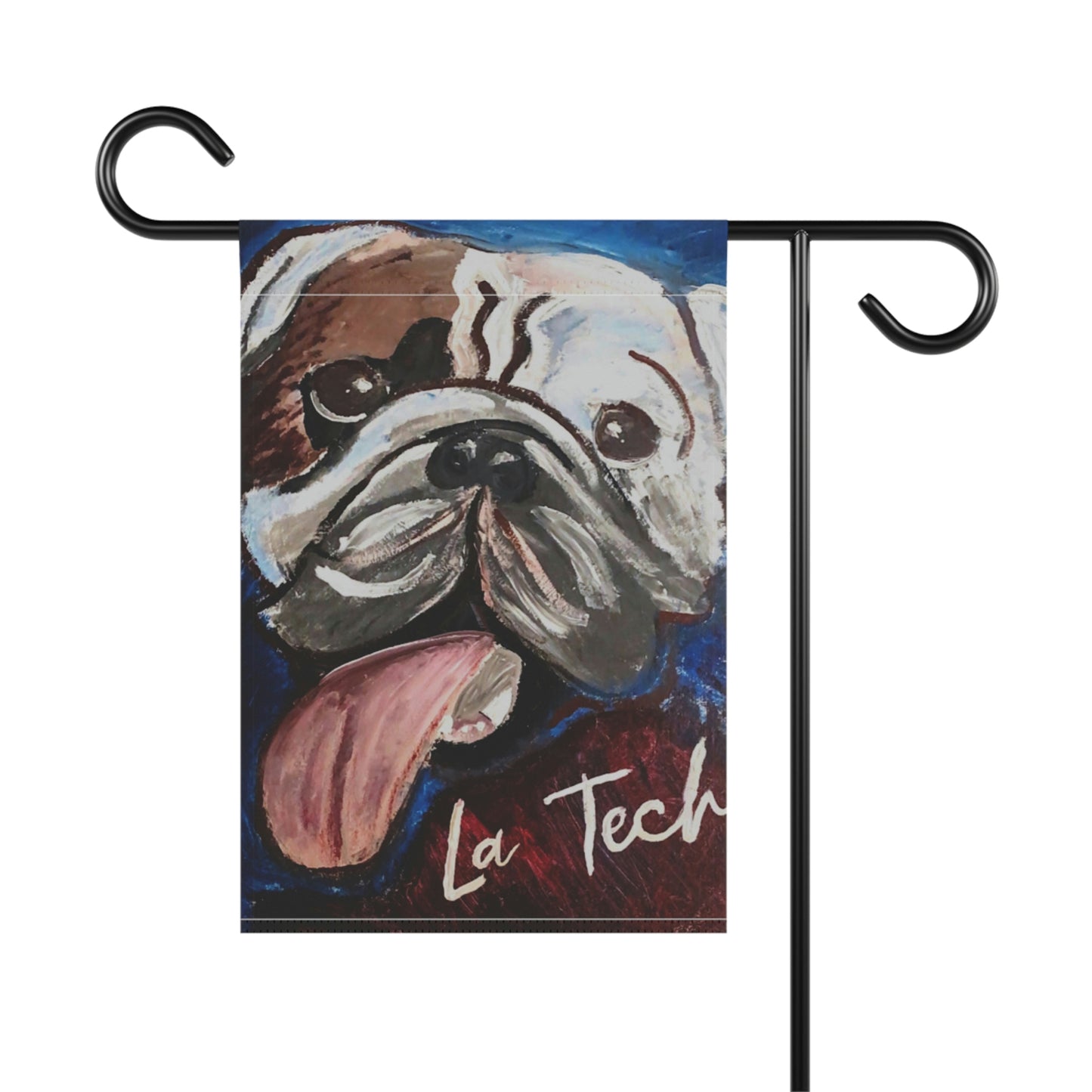 Bulldog Garden Flag