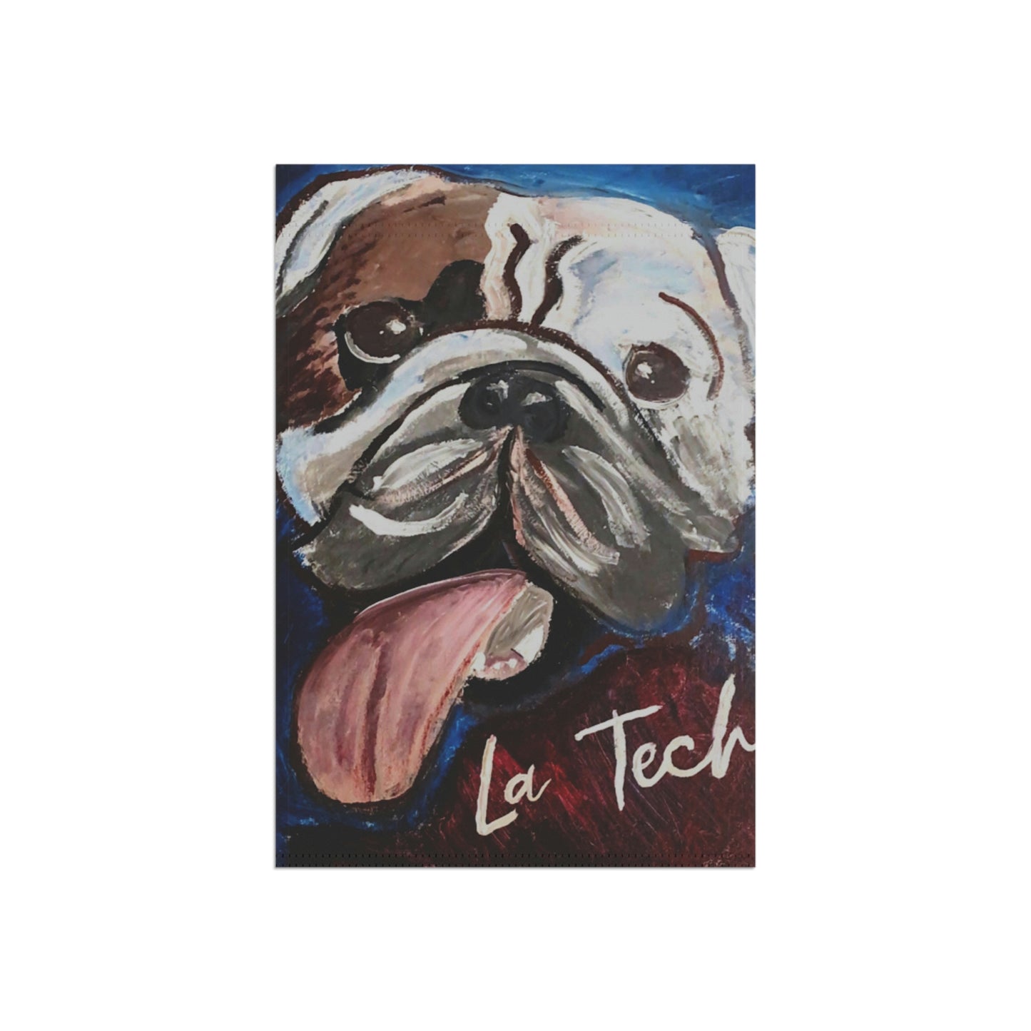 Bulldog Garden Flag