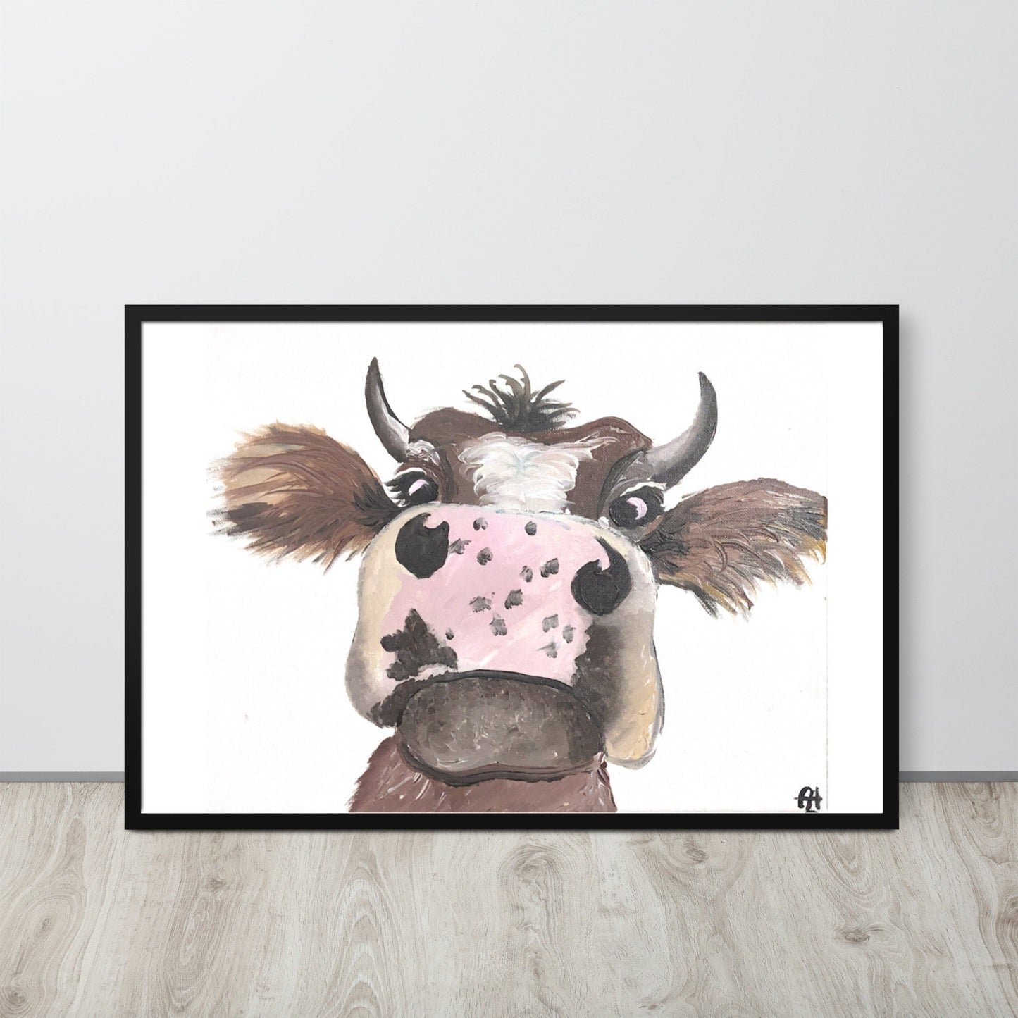 Cow Painting Print