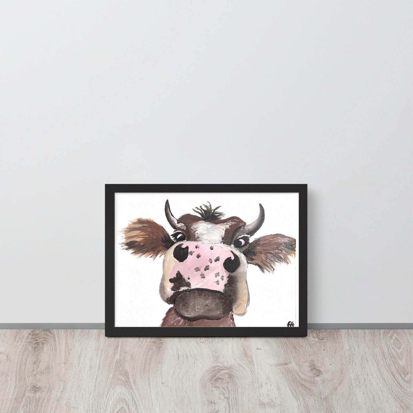 Cow Painting Print