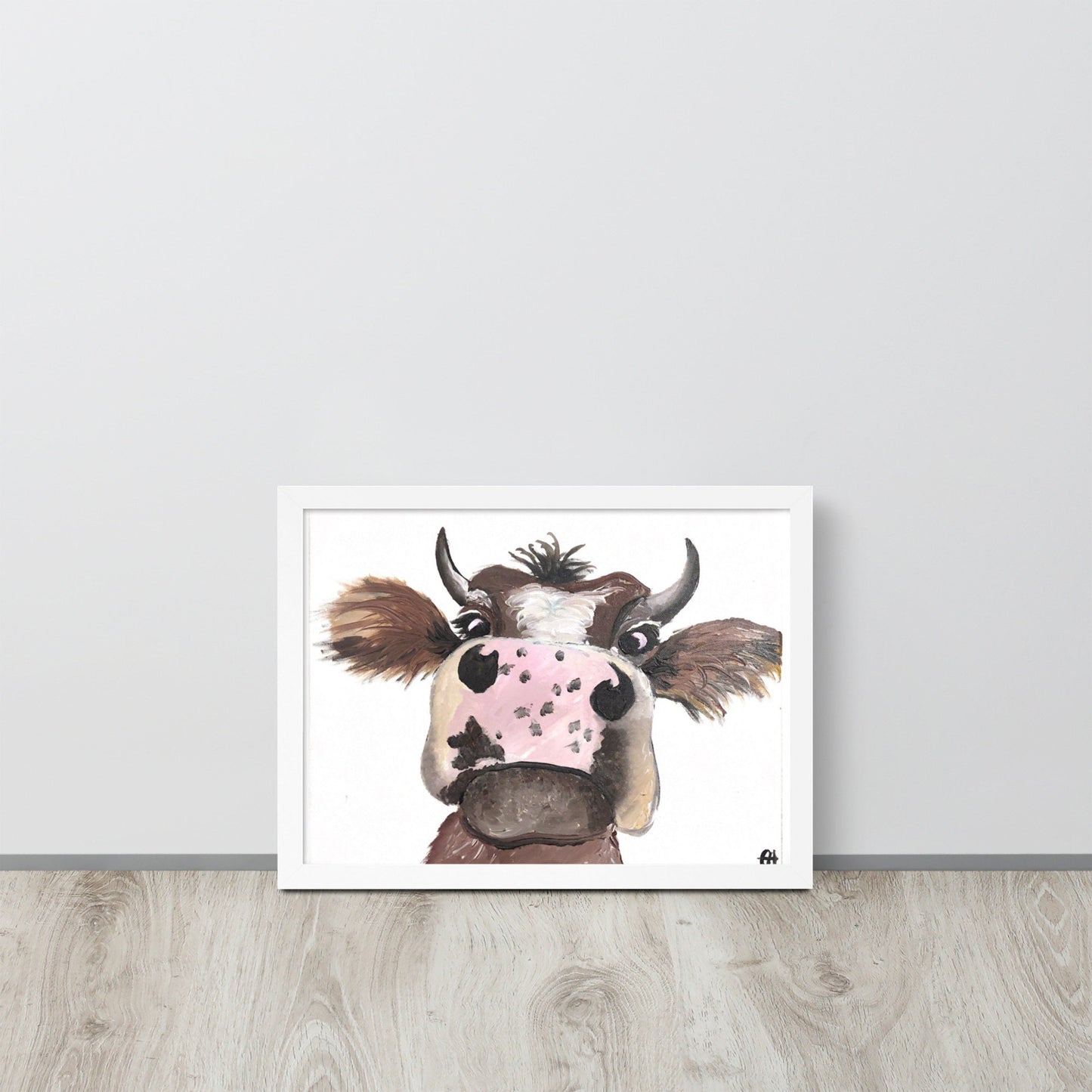 Cow Painting Print