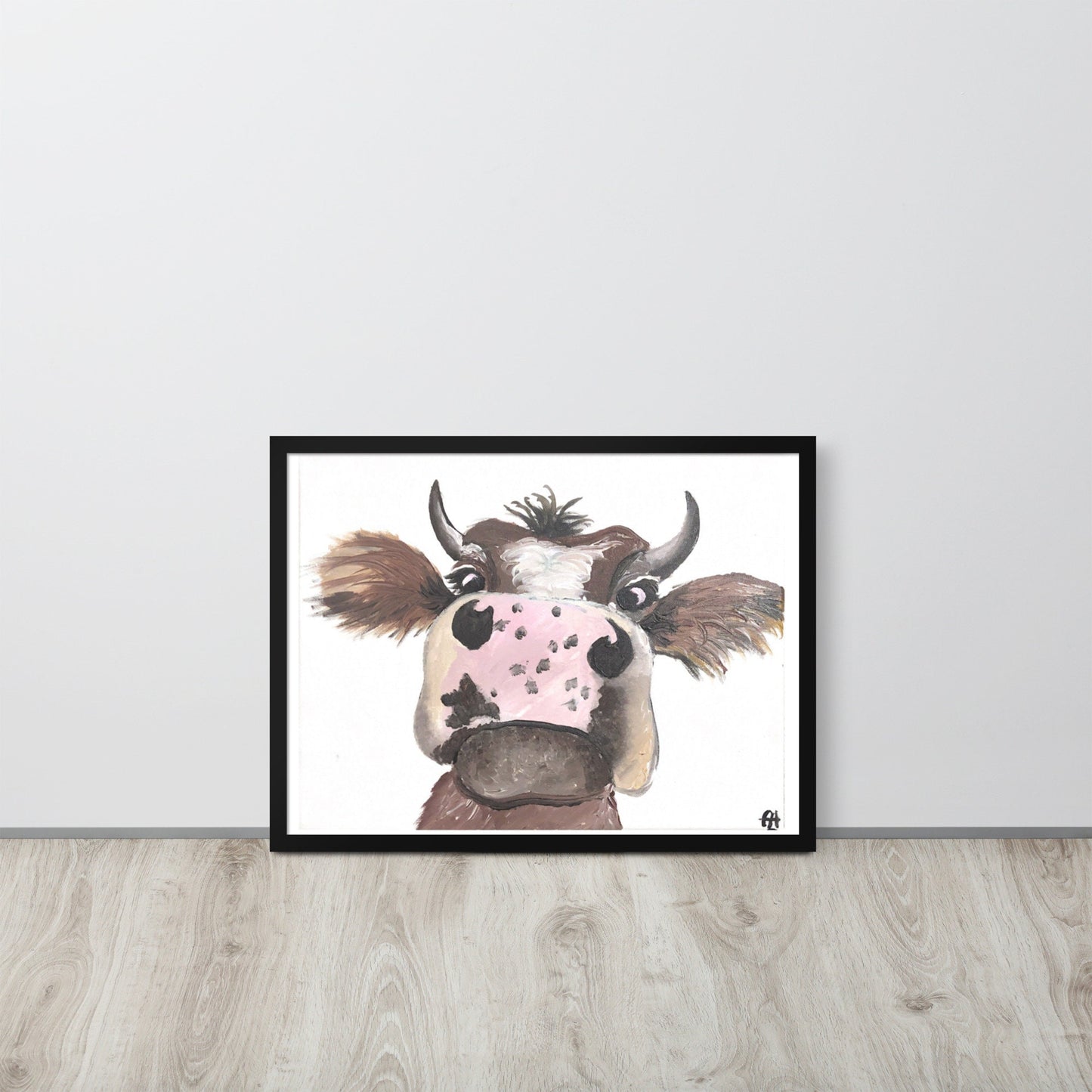 Cow Painting Print