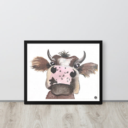 Cow Painting Print